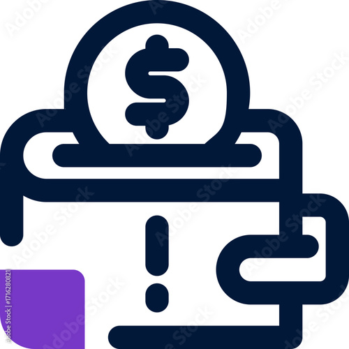 emergency fund duotone icon. Sleek and modern vector icon for websites, mobile apps, marketing materials, and corporate design. Fully scalable and ready to use.