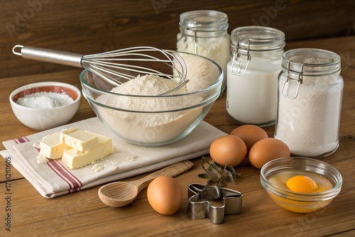 ingredients for baking