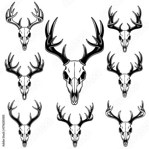 deer head silhouette