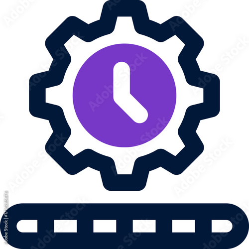 process duotone icon. Sleek and modern vector icon for websites, mobile apps, marketing materials, and corporate design. Fully scalable and ready to use.