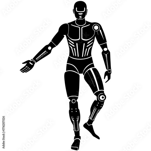 football player silhouette