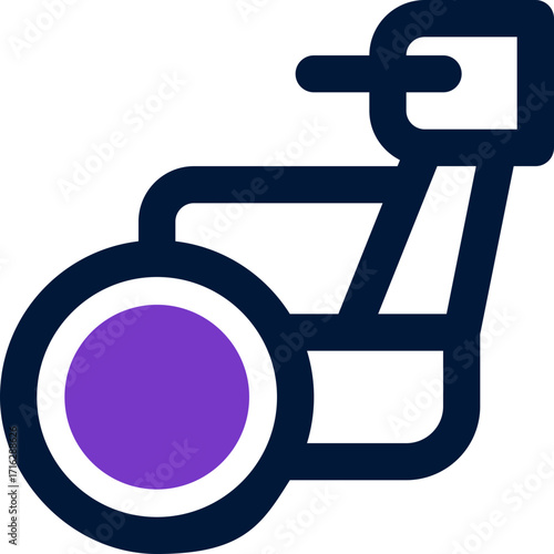 segway duotone icon. Sleek and modern vector icon for websites, mobile apps, marketing materials, and corporate design. Fully scalable and ready to use.