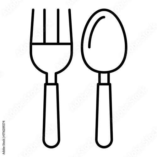 Serving dish icon