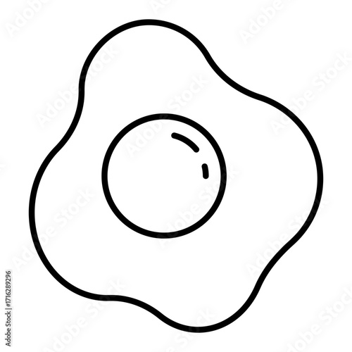 Fried egg icon