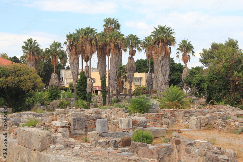 Obraz premium Fortress Antimachia, Greece