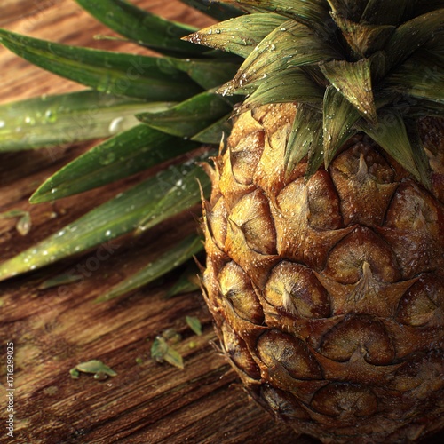 pineapple on the table