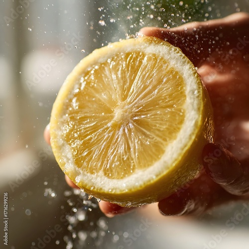 sliced lemon