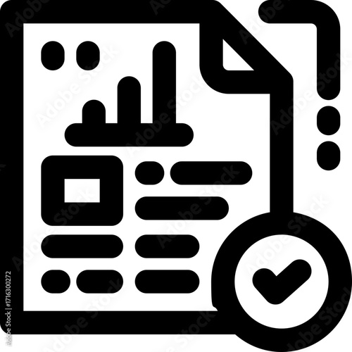 result line icon. Clean and minimalist vector icon for websites, mobile apps, presentations, and logos. Fully scalable and customizable for any project.