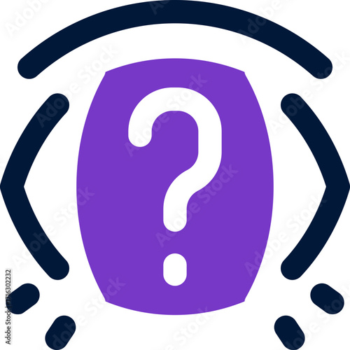 eye duotone icon. Sleek and modern vector icon for websites, mobile apps, marketing materials, and corporate design. Fully scalable and ready to use.