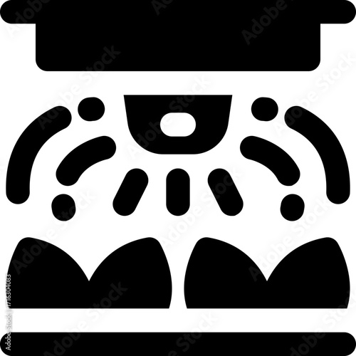 smart farm glyph icon. Strong and solid vector icon for websites, mobile interfaces, presentations, and visual branding. High quality and easy to edit.