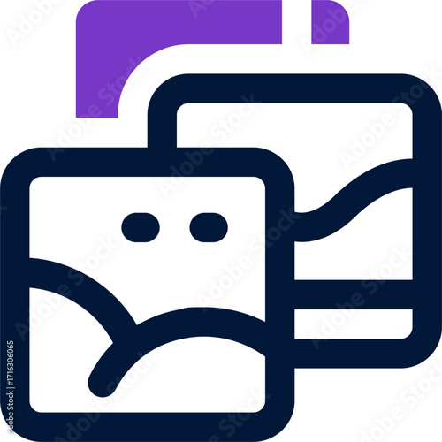 photo duotone icon. Sleek and modern vector icon for websites, mobile apps, marketing materials, and corporate design. Fully scalable and ready to use.