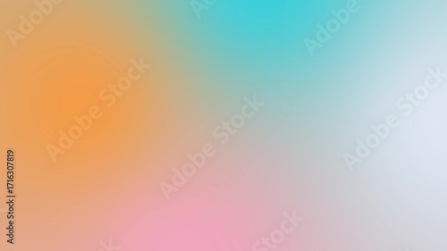 Abstract colorful background animation with smooth gradient and modern motion video 4k