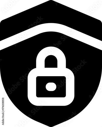 justice glyph icon. Strong and solid vector icon for websites, mobile interfaces, presentations, and visual branding. High quality and easy to edit.