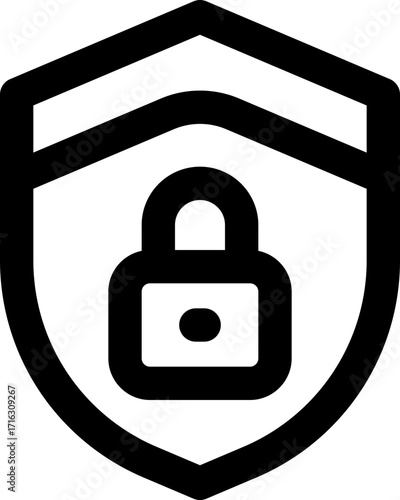 justice line icon. Clean and minimalist vector icon for websites, mobile apps, presentations, and logos. Fully scalable and customizable for any project.