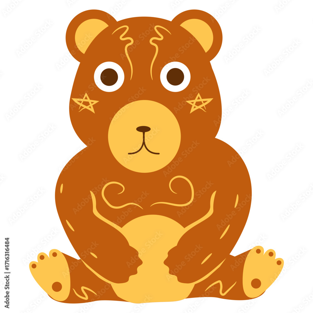 Obraz premium Boho Animals Illlustration