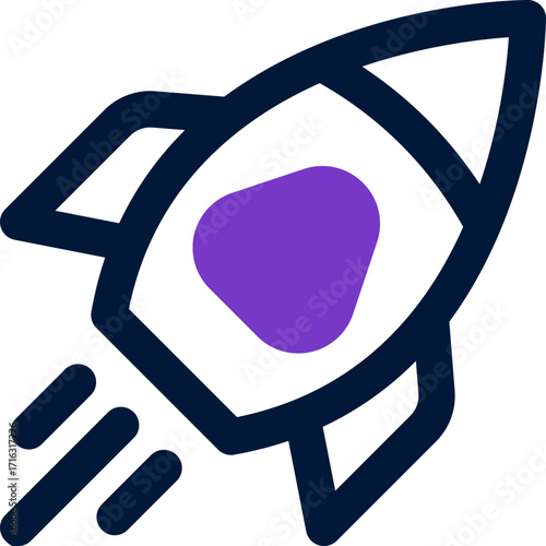 startup duotone icon. Sleek and modern vector icon for websites, mobile apps, marketing materials, and corporate design. Fully scalable and ready to use.