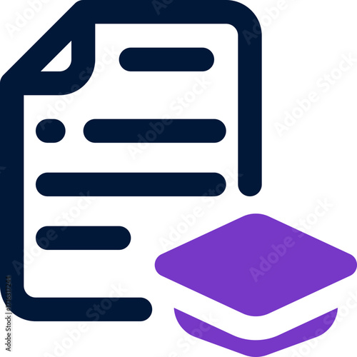 online class duotone icon. Sleek and modern vector icon for websites, mobile apps, marketing materials, and corporate design. Fully scalable and ready to use.