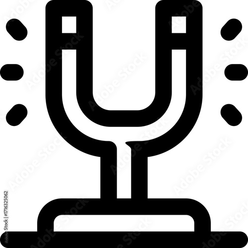 tunning fog line icon. Clean and minimalist vector icon for websites, mobile apps, presentations, and logos. Fully scalable and customizable for any project.