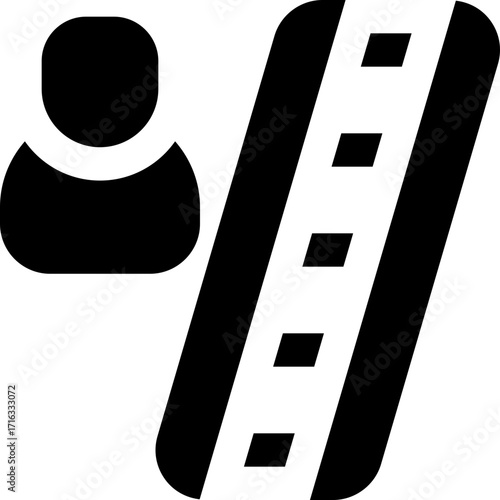 succes glyph icon. Strong and solid vector icon for websites, mobile interfaces, presentations, and visual branding. High quality and easy to edit.