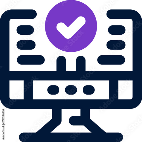 search duotone icon. Sleek and modern vector icon for websites, mobile apps, marketing materials, and corporate design. Fully scalable and ready to use.