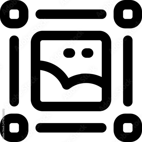 edit line icon. Clean and minimalist vector icon for websites, mobile apps, presentations, and logos. Fully scalable and customizable for any project.