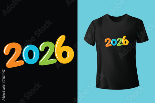 Person wearing new year celebration t shirt holiday

