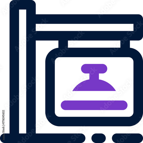 restaurant duotone icon. Sleek and modern vector icon for websites, mobile apps, marketing materials, and corporate design. Fully scalable and ready to use.