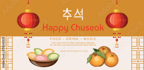 Korean Chuseok Festival Flyer