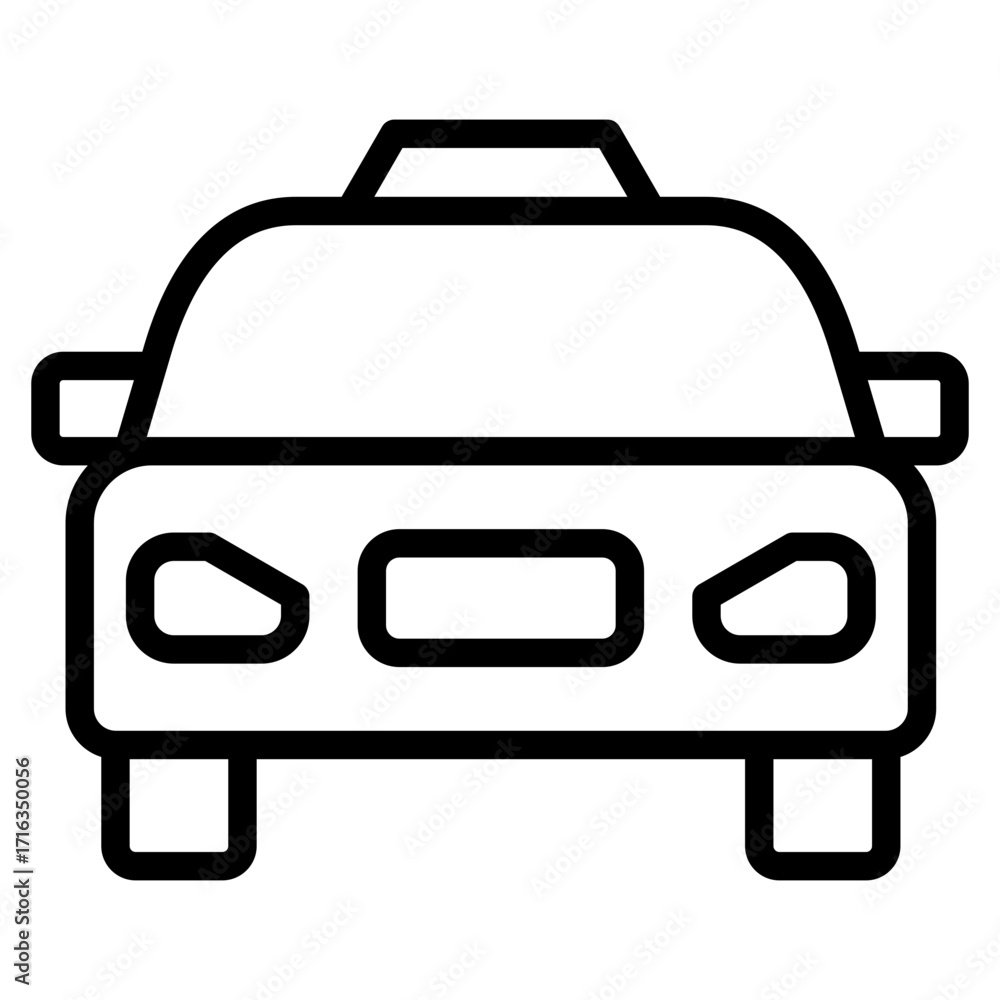 Obraz premium Taxi Icon Element For Design