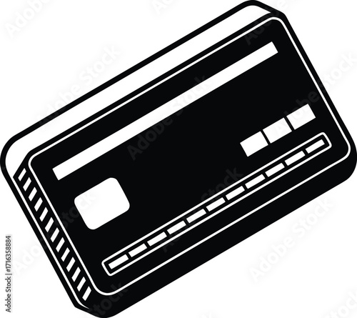 Vector illustration of an old antique film camera with retro print technology and symbol equipment