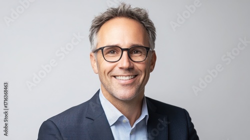 Smiling business man portrait