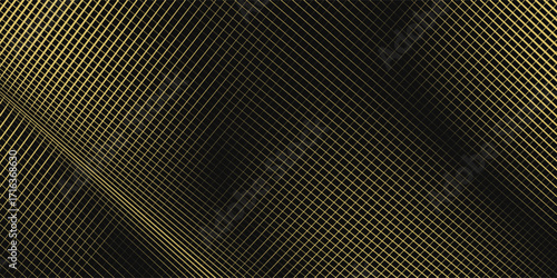 Vectors luxury with shining gold lines waves Futuristic background of flowing gold lines for banner, poster, cover, brochure, flyer, modern
