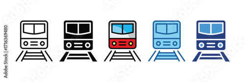 Train  Icon Element For Design