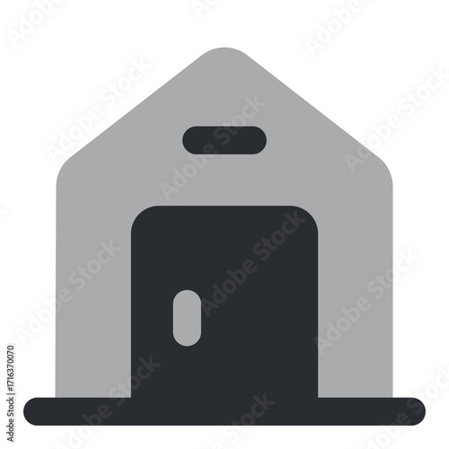 the image displays the a house Icon .