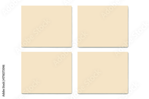 Grain craft paper texture. Light ecru eggshell background for design. Vector vintage grunge surface backdrop. Abstract cardboard or handmade parchment sheet for wallpaper.
