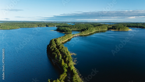Photography Explore the breathtaking curved landscape of Punkaharju in Finland