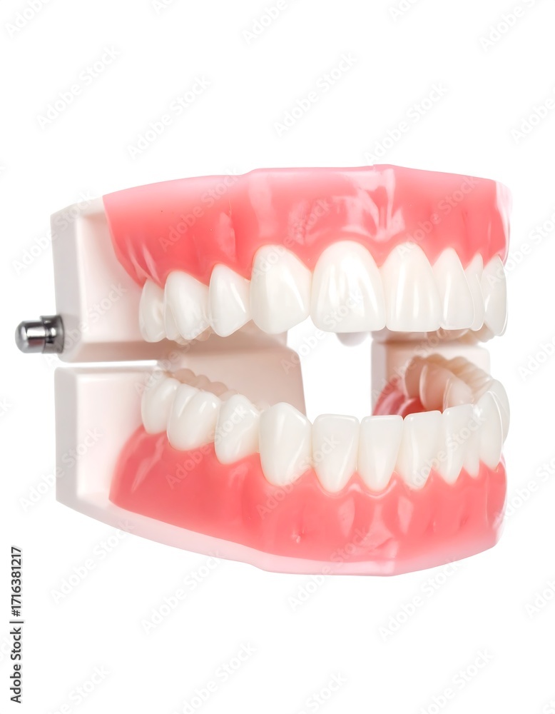 Fototapeta premium Dental model of a human jaw