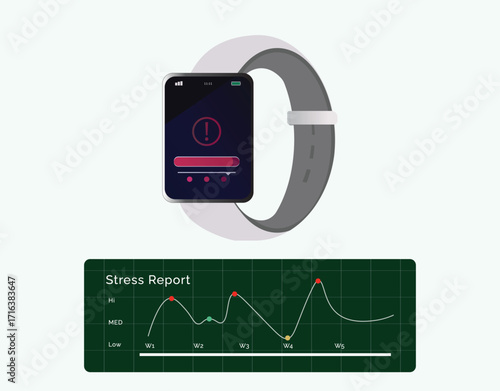 Smart watches monitor stress levels. Smartwatches evolved into powerful health companions, offering distinct metrics that highlight how stress levels are tracked in real time.