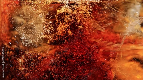 Getränk mit Eiswürfel Slow Motion 4K_120 FPS mit drehbewegung