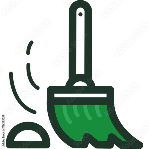 the image displays the a Sweep The Floor  Icon .