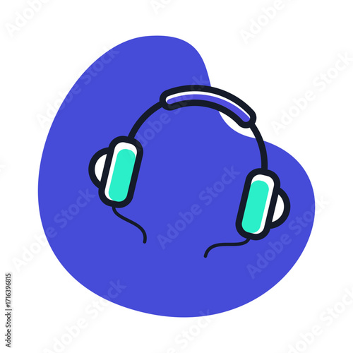 the image displays the a Earphone Icon .