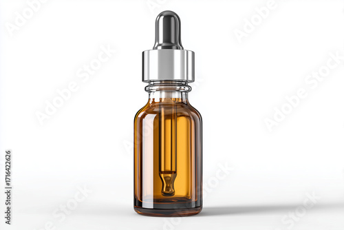 Wallpaper Mural A skincare serum dropper bottle, 3D render, isolated on a white background. Torontodigital.ca