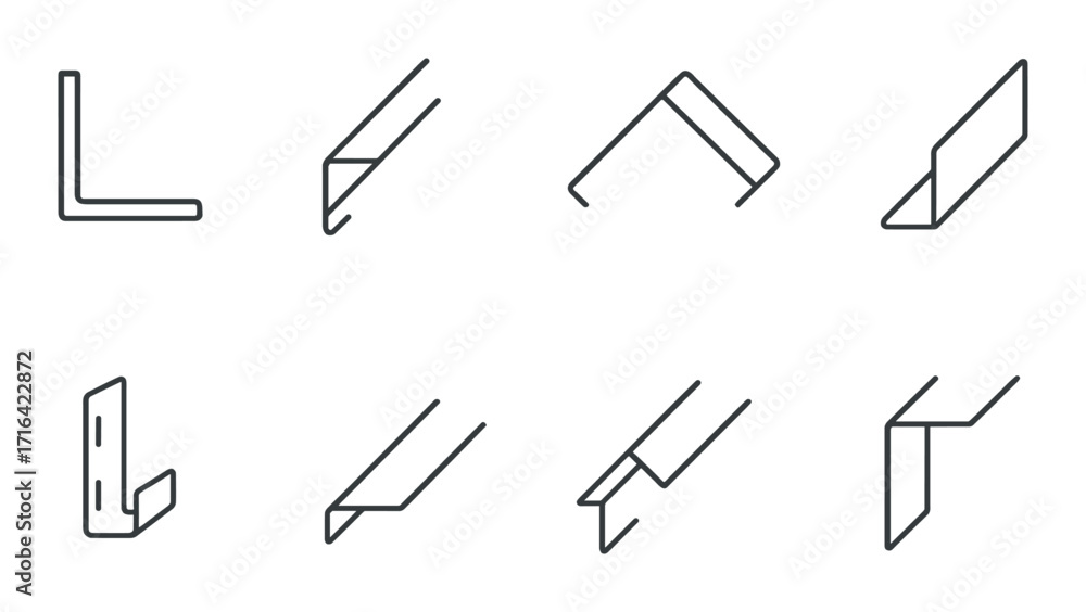 Obraz premium Abstract geometric shapes on gradient background with subtle light effects