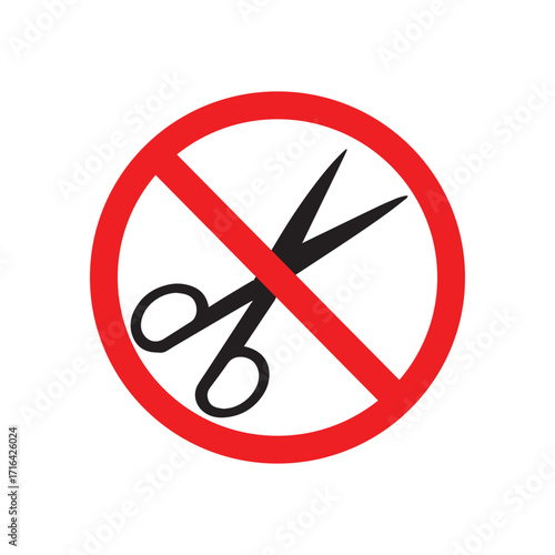 No Scissors Sign Prohibited