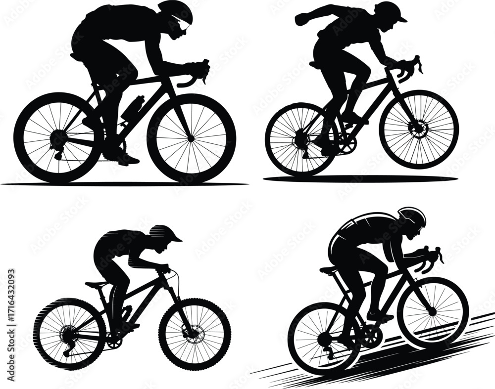 Fototapeta premium Dynamic Hurdler Silhouette Illustration Black Isolated on White Background, Athletic Sports Design for Track and Field Projects and Competitions