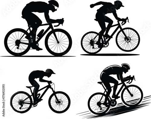 Dynamic Hurdler Silhouette Illustration Black Isolated on White Background, Athletic Sports Design for Track and Field Projects and Competitions