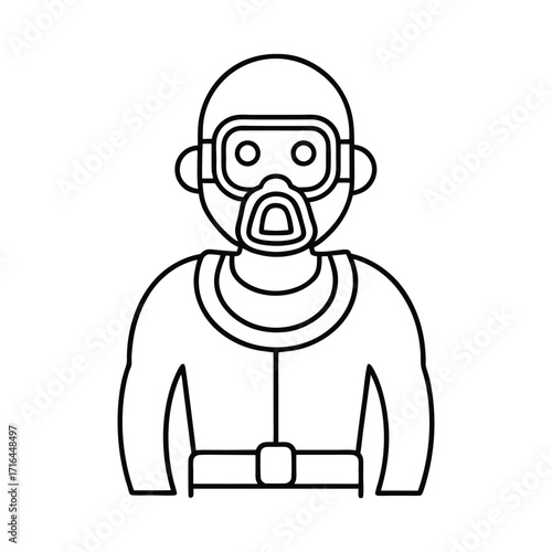 scuba diver Svg