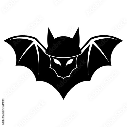 bat with wings