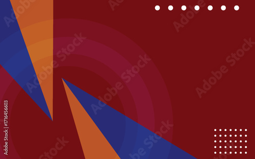 Geometric gradient  background with dynamic shapes. abstract cover design. Vector illustration