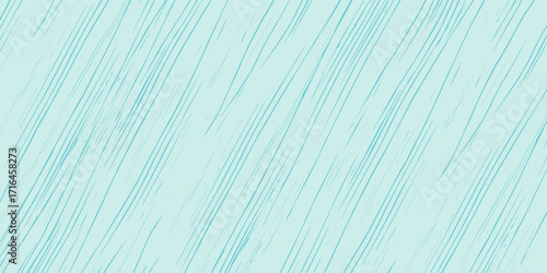 Grain wood image texture on blue cyan board background. Mint green Solid paper abstract simple art good modern illustrations light style old